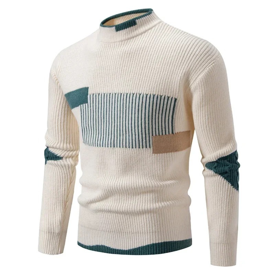 Herren pullover aus merinowolle