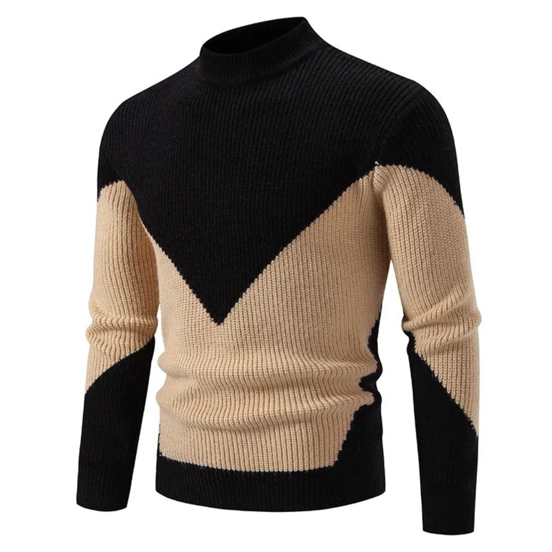 Herren pullover aus merinowolle